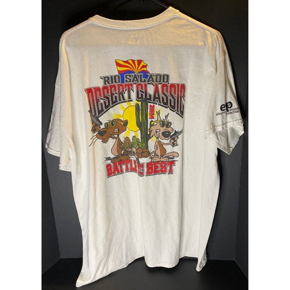 Caspian Arms LTD Rio Salado Desert Classics Battle of The Best Tee Mens XL - Picture 1 of 8